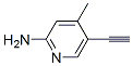 Structure of 2-Pyridinamine,5-ethynyl-4-methyl-