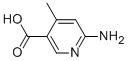 Structure of 2-AMINO-4-METHYL-5-PYRIDINECARBOXYLIC ACID
