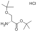 Structure of H-D-SER(TBU)-OTBU HCL