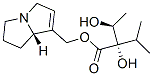 (2S,3S)-2,3-Dihydroxy-2-isopropylbutanoic acid [(5S)-1-azabicyclo[3.3.0]oct-3-en-4-yl]methyl ester结构式