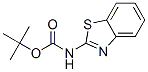 Structure of CARBAMIC ACID 2-BENZOTHIAZOLYL-,TERT-BUTYL ESTER