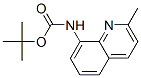 Structure of N-Boc-8-amino-2-methylquinoline