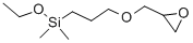 Structure of (3-GLYCIDOXYPROPYL)DIMETHYLETHOXYSILANE
