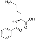 N-苯甲酰鸟氨酸结构式