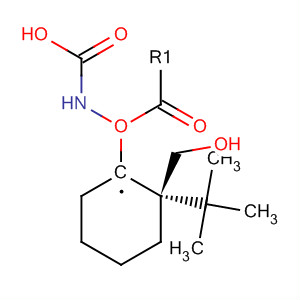 Structure of Carbamic acid, [(1R,2S)-2-(hydroxymethyl)cyclohexyl]-,1,1-dimethylethyl ester