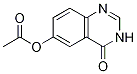 4-羟基喹唑啉-6-基乙酸酯结构式