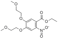 Structure of Ethyl 4,5-bis(2-methoxyethoxy)-2-nitrobenzoate