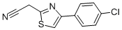 Structure of 2-(4-(4-FLUOROPHENYL)THIAZOL-2-YL)ACETONITRILE