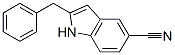 Structure of 2-BENZYL-5-CYANOINDOLE