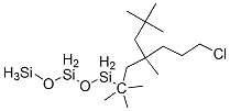 Structure of 3-(3-Chloropropyl)-1,1,1,3,5,5,5-heptamethylpentanetrisiloxane