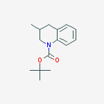 Chemical structure of Tert-butyl 3-methyl-3,4-dihydro-2h-quinoline-1-carboxylate
