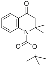 Structure of tert-butyl 2,2-dimethyl-4-oxo-3,4-dihydroquinoline-1(2H)-carboxylate