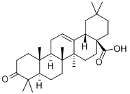 Structure of 3-Oxo-olean-12-en-28-oic acid