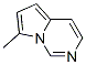 Structure of Pyrrolo[1,2-c]pyrimidine,7-methyl-
