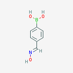 Structure of 4-(Hydroxyimino)methylphenylboronic acid