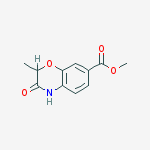Structure of Methyl 2-methyl-3-oxo-3,4-dihydro-2H-1,4-benzoxazine-7-carboxylate