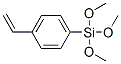 Structure of (4-ethenylphenyl) trimethoxy-Silane