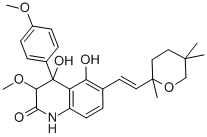 Structure of penigequinolone A