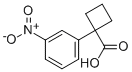 Structure of 1-(3-NITROPHENYL)CYCLOBUTANECARBOXYLIC ACID