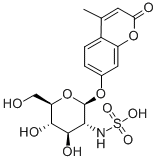 Structure of 4-Methylumbelliferyl2-sulfamino-2-deoxy-a-D-gluc]