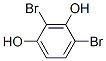 2,4-Dibromo-1,3-benzenediol结构式