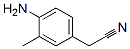 Structure of Benzeneacetonitrile,4-amino-3-methyl-