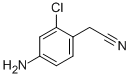 Structure of 2-(4-AMINO-2-CHLOROPHENYL)ACETONITRILE