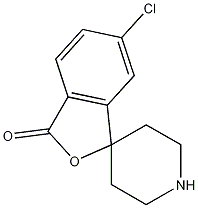 Structure of 6-chloro-3H-spiro[isobenzofuran-1,4'-piperidin]-3-one