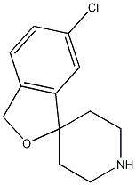 Structure of 6-chloro-3H-spiro[isobenzofuran-1,4'-piperidine]
