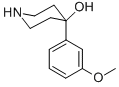 Structure of 4-(3-METHOXY-PHENYL)-PIPERIDIN-4-OL