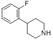 Chemical structure of 4-(2-Fluorophenyl)piperidine