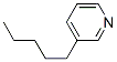 Pyridine, 3-pentyl-结构式