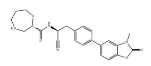 Structure of AZD7986