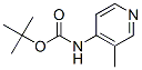 Structure of CARBAMIC ACID (3-METHYL-PYRIDIN-4-YL)-,TERT-BUTYL ESTER