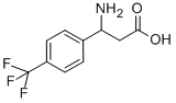 Structure of 3-AMINO-3-(4-TRIFLUOROMETHYL-PHENYL)-PROPIONIC ACID