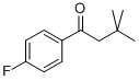 3,3-DIMETHYL-4-FLUOROBUTYROPHENONE结构式