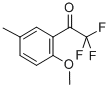 Ethanone,2,2,2-trifluoro-1-(2-methoxy-5-methylphenyl)-结构式