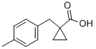 Structure of 1-(p-methylbenzyl)cyclopropanecarboxylic acid
