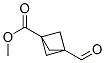 Structure of Bicyclo[1.1.1]pentane-1-carboxylicacid, 3-formyl-, methyl ester