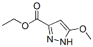 Structure of 1H-PYRAZOLE-3-CARBOXYLIC ACID,5-METHOXY-,ETHYL ESTER