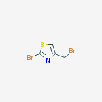 Structure of 2-BROMO-4-BROMOMETHYL-THIAZOLE