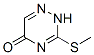 Structure of 3-methylsulfanyl-2H-1,2,4-triazin-5-one