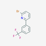 Structure of 2-broMo-6-(3-(trifluoroMethyl)phenyl)pyridine