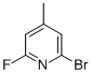 Structure of 2-Bromo-6-Fluoro-4-Picoline