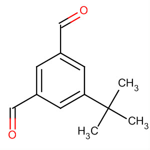 Structure of 1,3-Benzenedicarboxaldehyde, 5-(1,1-dimethylethyl)-