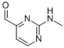 2-胺甲基嘧啶-4-甲醛结构式