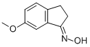 Structure of OXIME-2,3-DIHYDRO-6-METHOXY-1H-INDEN-1-ONE