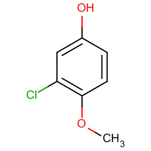 Phenol, 3-chloro-4-methoxy-结构式