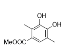 Structure of 3,4-Dihydroxy-2,5-Dimethylbenzoic Acid Methyl Ester