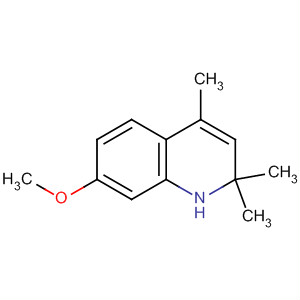 Structure of 7-methoxy-2,2,4-trimethyl-1H-quinoline